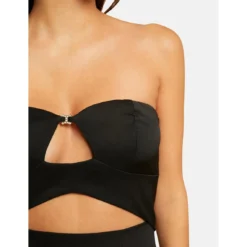 MORGAN Robe Midi Trapèze Sans Manches NOIR | 3 SUISSES -Promos Robe Mirage Magasin robe midi trapeze sans manches noir 3431532 6603092 92 1140x1140