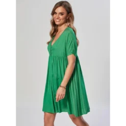 Robe Oversize Froncée, Taille Empire | 3 SUISSES -Promos Robe Mirage Magasin robe oversize froncee taille empire 3515524 7010544 44 1140x1140