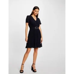 MORGAN Robe Patineuse Bas Plissé | 3 SUISSES -Promos Robe Mirage Magasin robe patineuse bas plisse marine 3517788 7024722 22 1140x1140