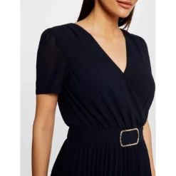 MORGAN Robe Patineuse Bas Plissé | 3 SUISSES -Promos Robe Mirage Magasin robe patineuse bas plisse marine 3517788 7024726 26 1140x1140