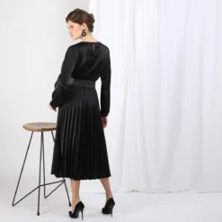 Robe Plissée Gisèle | Robe Longue 3 SUISSES -Promos Robe Mirage Magasin robe plissee gisele 1181553 3 1200x1200