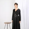 Robe Plissée Gisèle | Robe Longue 3 SUISSES -Promos Robe Mirage Magasin robe plissee gisele 1181553 1200x1200
