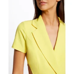 MORGAN Robe Portefeuille Avec Ouvertures | 3 SUISSES -Promos Robe Mirage Magasin robe portefeuille avec ouvertures jaune 3516940 7019538 38 1140x1140