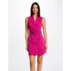 MORGAN Robe Portefeuille Ceinturée Sans Manches | 3 SUISSES -Promos Robe Mirage Magasin robe portefeuille ceinturee sans manches framboise 3516952 7019590 90 1140x1140