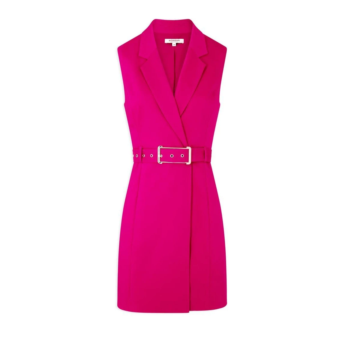 MORGAN Robe Portefeuille Ceinturée Sans Manches | 3 SUISSES 5 MORGAN Robe Portefeuille Ceinturée Sans Manches | 3 SUISSES – Image 3