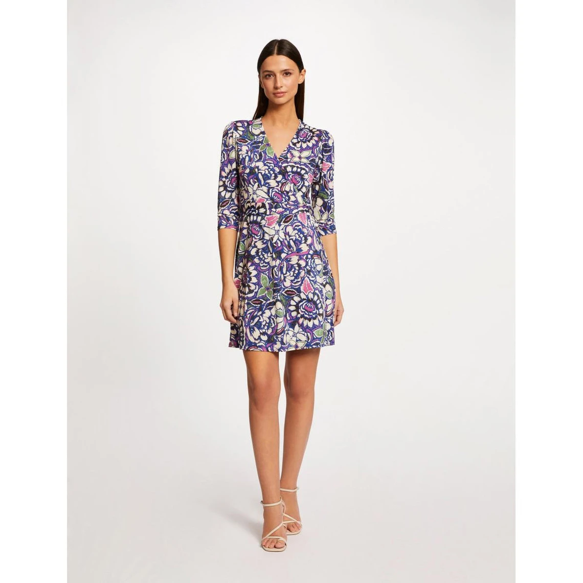 MORGAN Robe Portefeuille Imprimé Végétal | 3 SUISSES 4 MORGAN Robe Portefeuille Imprimé Végétal | 3 SUISSES – Image 2