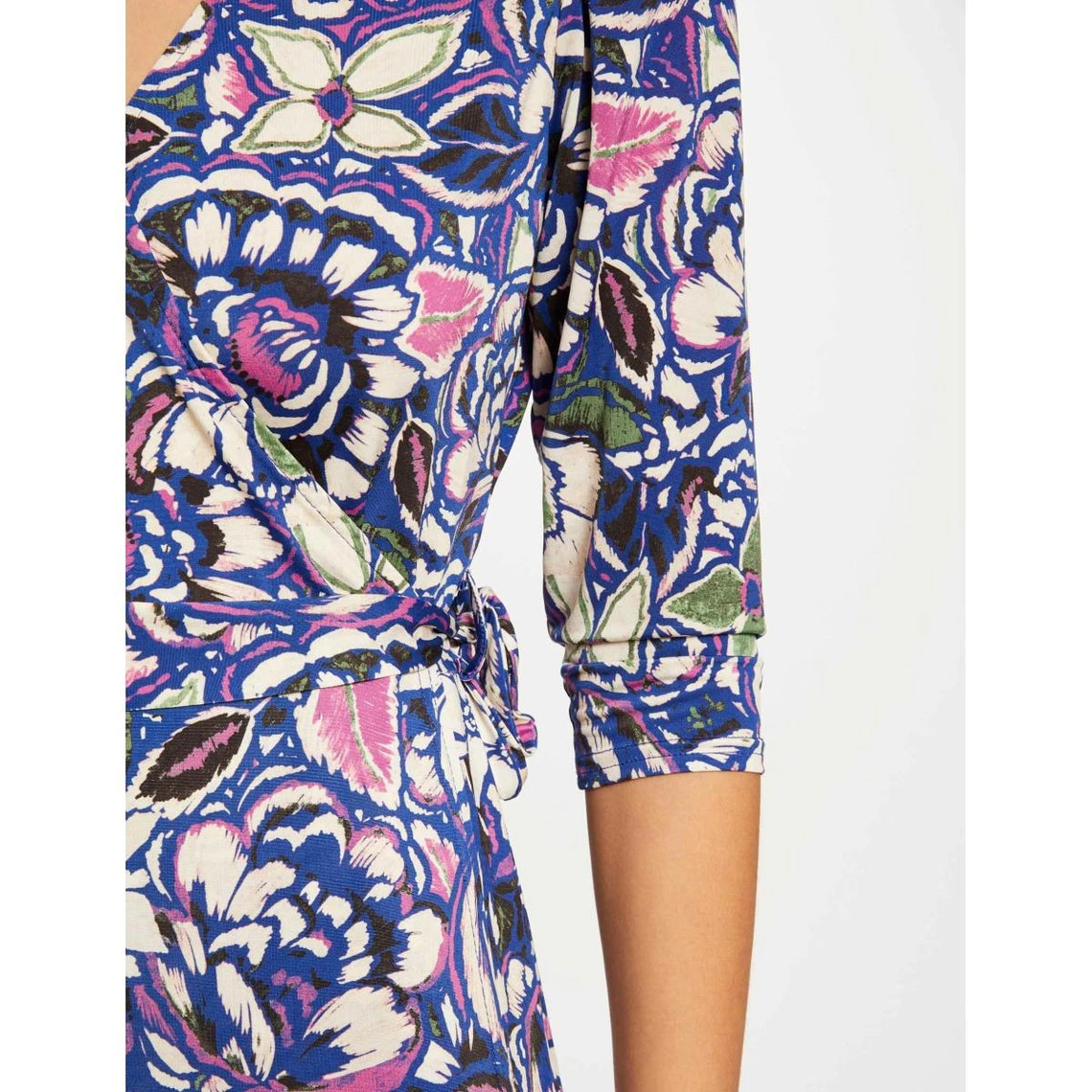 MORGAN Robe Portefeuille Imprimé Végétal | 3 SUISSES 6 MORGAN Robe Portefeuille Imprimé Végétal | 3 SUISSES – Image 4