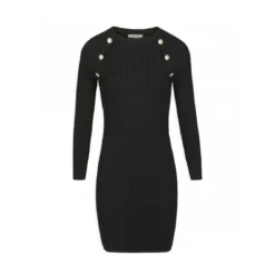 MORGAN Robe Pull Ajustée à Boutons Décoratifs | 3 SUISSES 9 MORGAN Robe Pull Ajustée à Boutons Décoratifs | 3 SUISSES -Promos Robe Mirage Magasin robe pull ajustee a boutons decoratifs noir 3266448 5832746 46 1140x1140