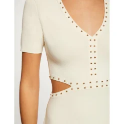 MORGAN Robe Pull Ajustée à Clous Et Ouvertures | 3 SUISSES