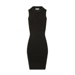 MORGAN Robe Pull Ajustée à Encolure Américaine | 3 SUISSES -Promos Robe Mirage Magasin robe pull ajustee a encolure americaine noir 3410722 6486286 86 1140x1140