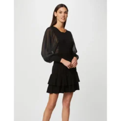 MORGAN Robe Pull Ajustée à Manches Bouffantes | 3 SUISSES