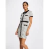 MORGAN Robe Pull Ajustée à Rayures | 3 SUISSES 1 MORGAN Robe Pull Ajustée à Rayures | 3 SUISSES -Promos Robe Mirage Magasin robe pull ajustee a rayures ecru 3507516 6981702 2 1140x1140