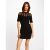 MORGAN Robe Pull Ajustée Avec Col Rond | 3 SUISSES -Promos Robe Mirage Magasin robe pull ajustee avec col rond noir 3409176 6479226 26 1140x1140