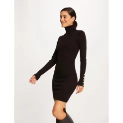 MORGAN Robe Pull Ajustée Avec Col Roulé | 3 SUISSES