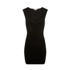 MORGAN Robe Pull Ajustée Encolure Coeur | 3 SUISSES -Promos Robe Mirage Magasin robe pull ajustee encolure coeur noir 3507910 6983552 52 1140x1140