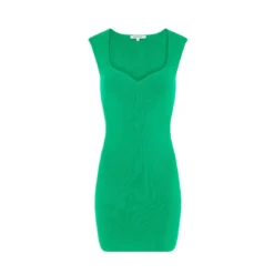 MORGAN Robe Pull Ajustée Encolure Coeur | 3 SUISSES -Promos Robe Mirage Magasin robe pull ajustee encolure coeur vert moyen 3507906 6983528 28 1140x1140