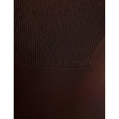 MORGAN Robe Pull Ajustée Sans Manches | 3 SUISSES -Promos Robe Mirage Magasin robe pull ajustee sans manches marron fonce 3408750 6477470 70 1140x1140