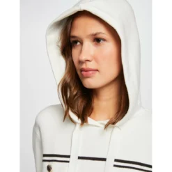 MORGAN Robe Pull Droite à Capuche | 3 SUISSES -Promos Robe Mirage Magasin robe pull droite a capuche ecru 3391642 6370518 18 1140x1140