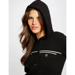 MORGAN Robe Pull Droite à Capuche | 3 SUISSES -Promos Robe Mirage Magasin robe pull droite a capuche noir 3409058 6478740 40 1140x1140