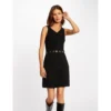MORGAN Robe Pull Droite à Col Claudine | 3 SUISSES 1 MORGAN Robe Pull Droite à Col Claudine | 3 SUISSES -Promos Robe Mirage Magasin robe pull droite a col claudine noir 3408542 6476792 92 1140x1140