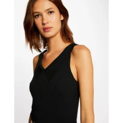 MORGAN Robe Pull Droite à Col Claudine | 3 SUISSES 9 MORGAN Robe Pull Droite à Col Claudine | 3 SUISSES -Promos Robe Mirage Magasin robe pull droite a col claudine noir 3408542 6476798 98 1140x1140