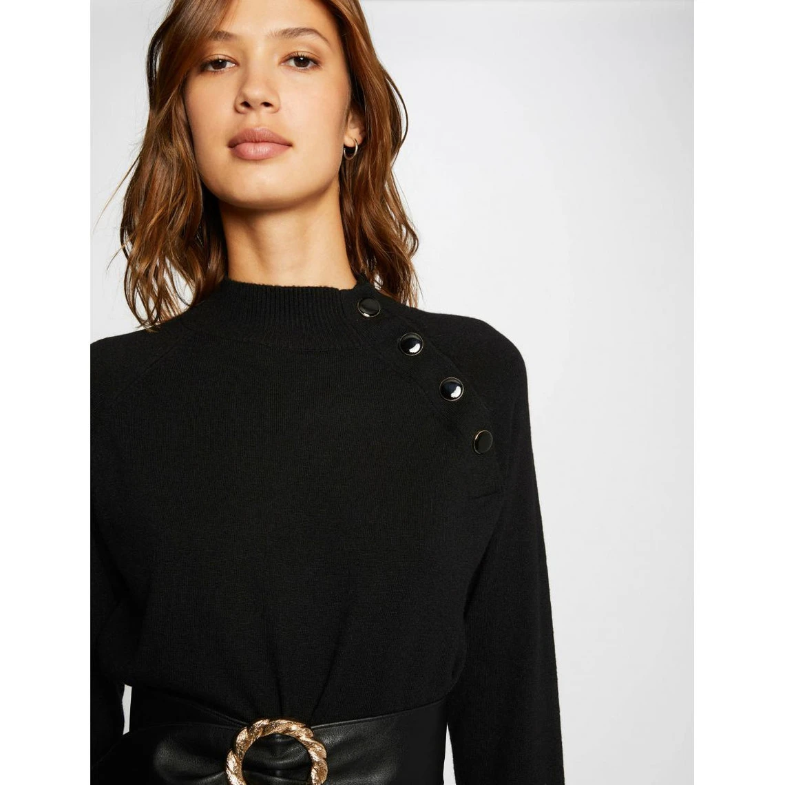 MORGAN Robe Pull Droite Ceinturée | 3 SUISSES 8 MORGAN Robe Pull Droite Ceinturée | 3 SUISSES – Image 6