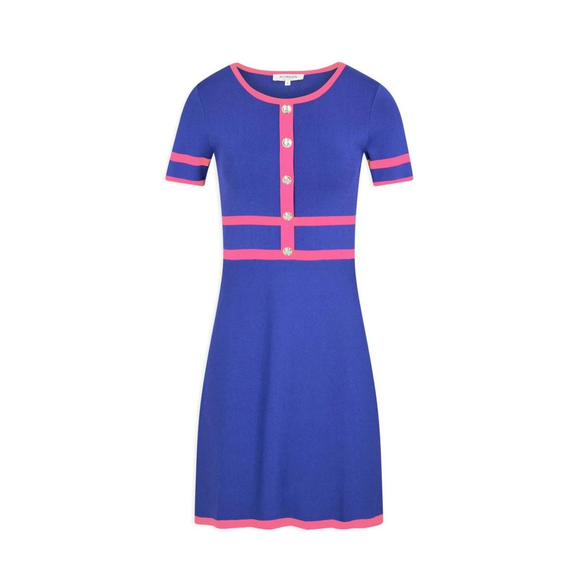 MORGAN Robe Pull Droite Manches Courtes | 3 SUISSES 5 MORGAN Robe Pull Droite Manches Courtes | 3 SUISSES – Image 3