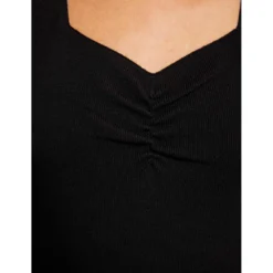 MORGAN Robe Pull Droite Manches En Dentelle | 3 SUISSES -Promos Robe Mirage Magasin robe pull droite manches en dentelle noir 3408754 6477494 94 1140x1140