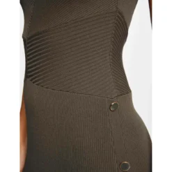 MORGAN Robe Pull Longue Ajustée Sans Manches | 3 SUISSES -Promos Robe Mirage Magasin robe pull longue ajustee sans manches vert kaki 3507812 6983116 16 1140x1140