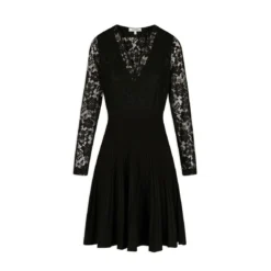 MORGAN Robe Pull Trapèze Avec Dentelle NOIR | 3 SUISSES 10 MORGAN Robe Pull Trapèze Avec Dentelle NOIR | 3 SUISSES -Promos Robe Mirage Magasin robe pull trapeze avec dentelle noir 3431368 6602310 10 1140x1140