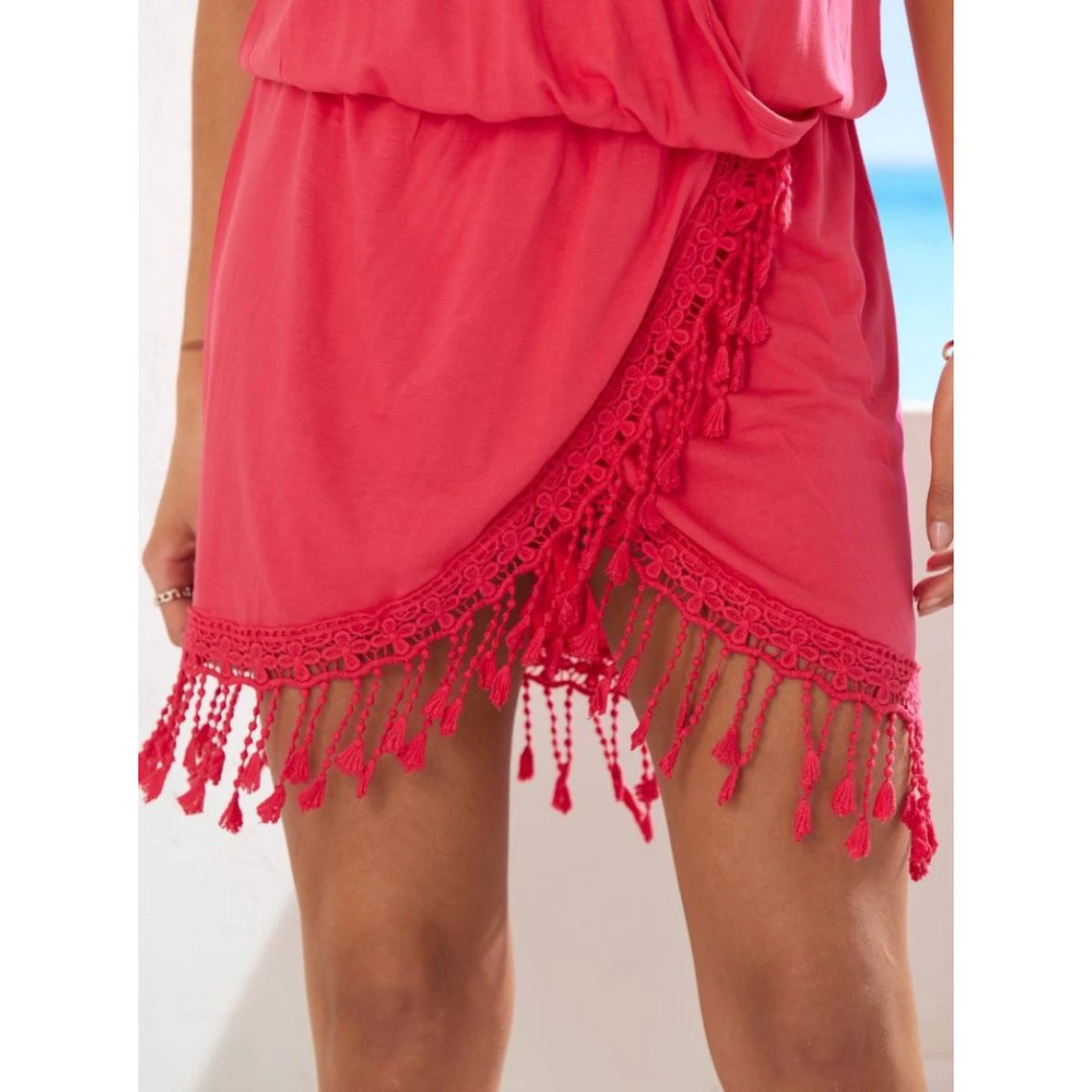 Robe Sans Manches Avec Ourlet En Dentelle | 3 SUISSES 6 Robe Sans Manches Avec Ourlet En Dentelle | 3 SUISSES – Image 4