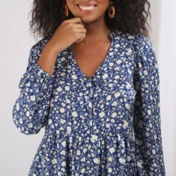 Robe Satin à Fleurs Selena | Robe Courte 3 SUISSES -Promos Robe Mirage Magasin robe satin a fleurs 1199431 2 1140x1140