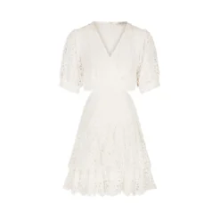 MORGAN Robe Trapèze Broderie Anglaise | 3 SUISSES -Promos Robe Mirage Magasin robe trapeze broderie anglaise ecru 3508444 6985866 66 1140x1140