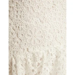 MORGAN Robe Trapèze Broderie Anglaise | 3 SUISSES -Promos Robe Mirage Magasin robe trapeze broderie anglaise ecru 3508444 6985870 70 1140x1140