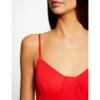 MORGAN Robe Trapèze Fluide à Bretelles | 3 SUISSES -Promos Robe Mirage Magasin robe trapeze fluide a bretelles rouge 3521546 7053400 1140x1140