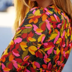 LA PETITE ETOILE Robe YUANA - Feuillage | 3 SUISSES -Promos Robe Mirage Magasin robe yuana 3432978 3 1140x1140