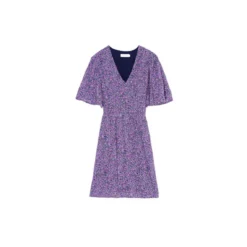LA PETITE ETOILE Robe Violette Manches Courtes ZANA | 3 SUISSES -Promos Robe Mirage Magasin robe zana 3404840 5 1140x1140