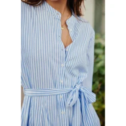 LA PETITE ETOILE Robe ZINBA - Raye Bleu | 3 SUISSES -Promos Robe Mirage Magasin robe zinba raye bleu 3461390 3 1140x1140