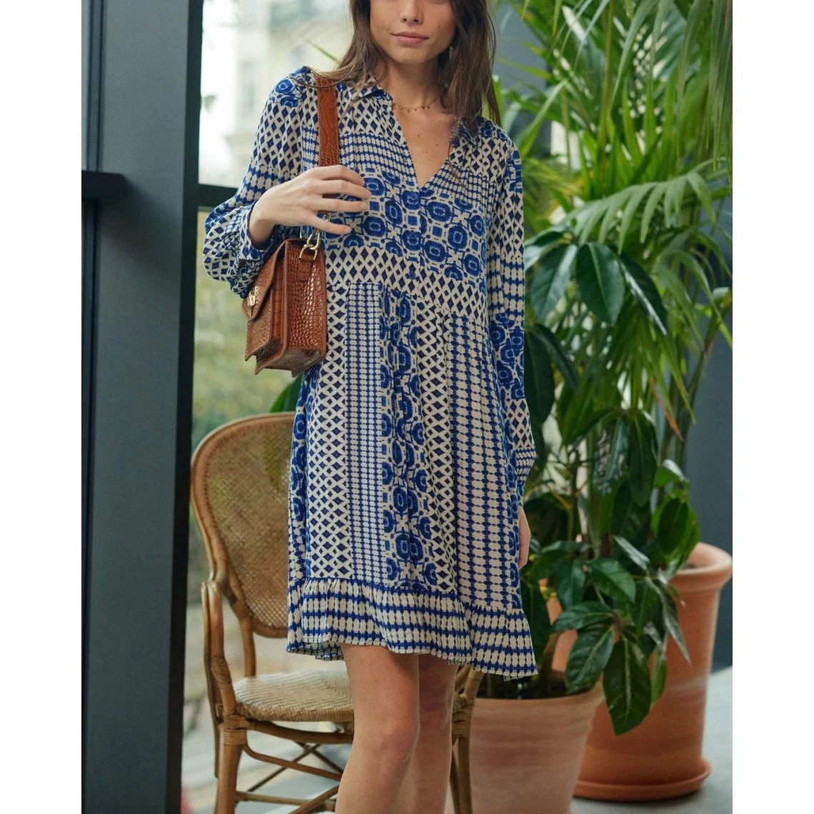 LA PETITE ETOILE Robe ZINDIA Patchwork | 3 SUISSES 3 LA PETITE ETOILE Robe ZINDIA Patchwork | 3 SUISSES